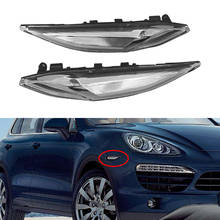 DWCX 1Pair 95863107100 Plastic White Front Side Marker Lamp Light 95863107200 Fit for Porsche 958 Cayenne 2011 2012 2013 2014 2024 - buy cheap