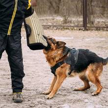 Strong Jute Dog Bite Sleeve Tug Work Puppy Training Playing Chewing Hand Glove 2024 - buy cheap