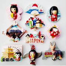 3D Japanese Tourist Souvenir Fridge Magnets Gift High-grade Refrigerator Magnet Tourism Souvenirs Resin Home Decoration Gift 2024 - buy cheap