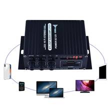 Audio Amplifier Stereo Hifi Car Home Subwoofer Car Amplifier Amp Sound Speaker Bluetooth EDR Amplifiers for Home Car 2024 - buy cheap