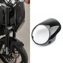7" Motorcycle Headlight Fairing Screen Protector Kit Universal Retro Style 2024 - buy cheap