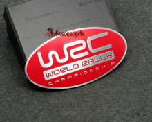 Emblema 3d para rally wrc world, adesivo de carro de boa qualidade 86mm * 44mm, 1 peça 2024 - compre barato