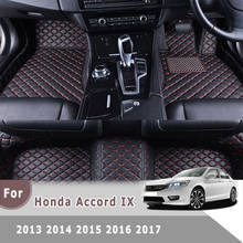 RHD Carpets For Accord IX 2013 2014 2015 2016 2017 Car Floor Mats Auto Interiors Accessories Protector Rugs Decor For Honda 2024 - buy cheap