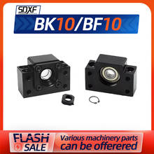Juego de BK10 BF10: 1 unidad de BK10 y 1 unidad de BF10 para tornillo de bola SFU1204, soporte de extremo, piezas CNC BK/BF10 2024 - compra barato