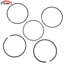 Conjunto de anel de pistão para motocicleta 52.4mm, para lf 125cc, lifan, motores horizontal, dirt pit bike atv, quad monkey, peças de bicicleta 1p52produto 2024 - compre barato