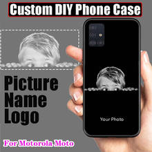 Customized DIY Soft Silicone Phone Case For Motorola Moto G9 G7 G8 Power Lite Plus Play G Stylus E6S One Zoom Pro Vision Power 2024 - buy cheap