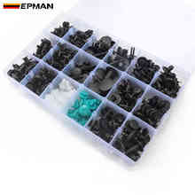 EPMAN 299pcs Car Body Push Pin Rivet Clip Fastener Mud Moulding Trim Kit Use Sale EPSLK299F 2024 - buy cheap