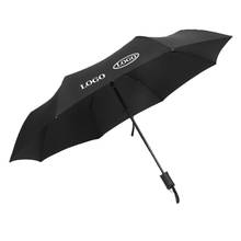 Guarda-chuva para logotipo do carro, guarda-chuva automático dobrável com uv para homens e mulheres, à prova de vento 2024 - compre barato