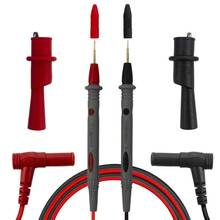 2pcs Universal Digital 1000V 10A 20A Thin Tip Needle Multimeter Multi Meter Test Lead Probe Wire Pen Cable Multimeter Tester 2024 - купить недорого