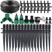 5M-35M Drip Irrigation System Automatic Watering Hose 1/4'' 360° Sprinklers Kits w/ 4/7mm Adjustable Drippers Stake Garden Tools 2024 - buy cheap