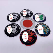 200pcs 100pcs 50pcs 20pcs 10pcs 2pcs 74mm Alfa Romeo Auto Car Front Rear Logo Emblem Stickers Badge Decals 2024 - buy cheap
