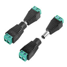 1/2/5/10 Pairs 5.5*2.1MM Female Male DC Power Cable Connector Jack Plug Connection For LED Strip CCTV Security Camera DVR 2024 - buy cheap