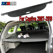 1set For Chevrolet Captiva Chevy 2007-2018 Rear Trunk Cargo Cover Partition Curtain Screen Shade Security Shield Car Accessories 2024 - buy cheap