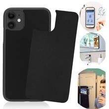 Funda antigravedad para iPhone, funda de TPU con marco mágico de Nano succión, Adsorbed, para modelos 13, 12, 11 Pro, XS, Max, XR, X, 8, 7, 6 S 2024 - compra barato