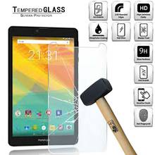 Tablet Tempered Glass Screen Protector Cover for Prestigio Muze 3708 3G Tablet HD Eye Protection Anti-Fingerprint Tempered Film 2024 - buy cheap