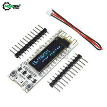 ESP8266 WIFI Chip 0.91Inch OLED CP2014 32Mb Flash Internet Development Board ESP8266 WIFI NodeMcu Module for Arduino IOT TTGO 2024 - buy cheap