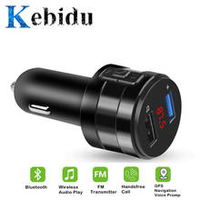 3.1A Dual USB Ports Car Charger Car Bluetooth FM Transmitter Modulator MP3 Player Wireless Audio Receiver Handfree Kit 2024 - buy cheap