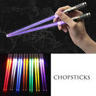 Luminous Chopsticks 2pcs/Pair Accessories 8 Color LED Dinning Tools Kitchen Party Home - photo 2026