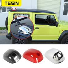 TESIN ABS Car Roof Top Antenna Base Shell Cover Decoration Trim Decal For Suzuki Jimny JB74 2019 2020 2021 Car Accessories 2024 - buy cheap