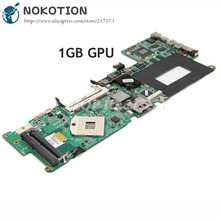 Nokotion para hp envy 15 placa-mãe do portátil dasp7dmbcd0 597597-001 placa principal pm55 ddr3 wiith cpu + 1gb gráficos 2024 - compre barato