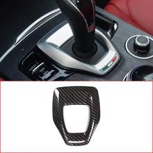 For Alfa Romeo Stelvio 2020 Car styling ABS Carbon Fiber Texture  Center Console Gear Shift Panel Cover Trim Car Accessories 2024 - buy cheap