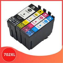 Compatible ink cartridge for Epson 702XL 702 XL T702 for EPSON WorkForce Pro WF-3720 WF-3725 DWF printer 2024 - buy cheap