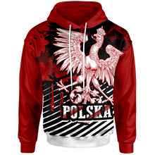 PLstar Cosmos 3D-Sudadera con capucha y cremallera para hombre y mujer, ropa de calle Unisex con estampado de nueva moda, Cultura Nacional, Polonia, Bandera de País, tatuaje, estilo Harajuku 2024 - compra barato