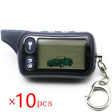 10 Pcs TZ 9010 LCD Remote Control Key Fob  for Russian 2-Way Car Alarm Keychain Tomahawk TZ9010 TZ-9010 Car Auto Ignite 2024 - buy cheap