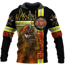 Tessvel-traje de bomberos Unisex, Sudadera con capucha, chaqueta, A-19 2024 - compra barato