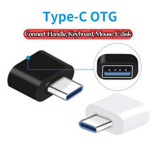 Usb 3.0 tipo-c otg cabo adaptador tipo c USB-C otg conversor para xiaomi mi5 mi6 huawei samsung mouse teclado usb disco flash 2024 - compre barato