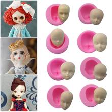 3D Baby Face Silicone Baking Craft Mold Fondant Cake Chocolate Mould DIY Candy Jelly Molds Cake Decoration Accessories Tools 2024 - buy cheap