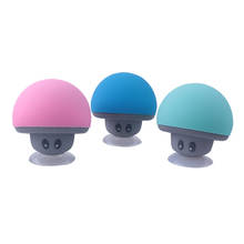 Mini Bluetooth Player Speaker Mushroom Wireless Bluetooth 4.1 Speaker MP3 Player with Mic Portable Stereo Blutooth For Phone 2024 - buy cheap