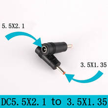 Adaptador DC 5,5x2,1 hembra a 3,5x1,35 MM, adaptador de corriente 2024 - compra barato