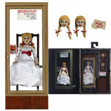 7 дюймов NECA Ultimate Annabelle Comes домашняя экшн-фигура, коллекция игрушек, кукла, подарок 18 см 2024 - купить недорого