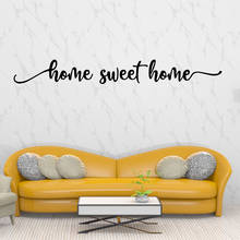 Diy Quote Home Sweet Home Vinyl Wall Sticker For Living Room Decor Decals Stickers Murals adesivi murali 2024 - buy cheap