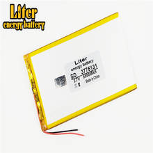 Литий-полимерный аккумулятор li-po 3775131 3,7 V 5500mah gm для планшетных ПК DIY mobile 2024 - купить недорого