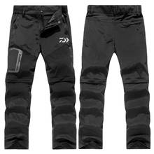 Daiwa-Pantalones tácticos impermeables para pesca y senderismo, ropa de secado rápido para escalada de montaña, Trekking, Softshell 2024 - compra barato