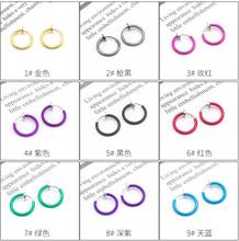 1 Pair No Puncture Ear Clip Ear Ring Girls Toys Kids Makeup Toys Princess Set Nose Ring Earrings Princess Children's Set Gift 2024 - buy cheap