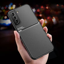 Magnetic Leather Silicone Case For Samsung S22 S21 S20 S10 S10E S9 S8 Plus Note 20 10 9 FE Ultra Plus Pro Shockproof Back Cover 2024 - buy cheap