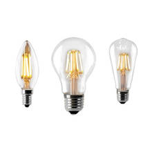 LED Candle Bulb E14 Vintage C35 Filament Light Bulb E27 LED Edison Globe Lamp 220V A60 Glass 2W 4W 6W 8W DIMMABLE 2024 - buy cheap