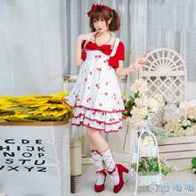 Game Miracle Nikki Nikki Cosplay costume Cherry Adolescence Lolita Dress Kawaii Summer Dress necklace scoks bow tie bracelet 2024 - buy cheap