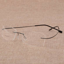 Men's business myopia glasses frame metal memory frame glasses ultra light frames glasses frame 2024 - buy cheap