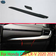 For Honda CRV CR-V 2020 2021 Car Accessories ABS Chrome Center console Interior Instrument Panel Around trim 2024 - buy cheap