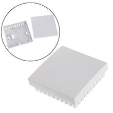Caja de plástico para proyectos electrónicos, caja de conexiones con Sensor de humedad, 80x80x27mm 2024 - compra barato