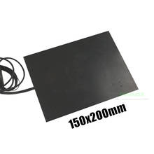 3D Printer Silicone Rubber Heater 150x200mm 100W 150*200mm Electric Heating Pad / Heat Bed 2024 - buy cheap