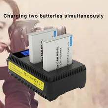 NB-6L Camera Battery / NB6L Charger For SX520 HS SX530 SX600 SX610 SX700 SX710 IXUS 85 95 200 210  Batteries 1600mAh NB 6L 2024 - buy cheap