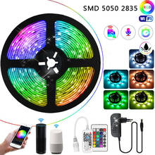 5M 10M SMD LED Strip RGB5050 2835 Wifi Controller Flexible Tape Waterproof DC12V LED Strip Lights Tira Ribbon For Room Christmas 2024 - buy cheap