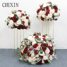 60cm tamanho grande bola de flor decoração de luxo para casamento casa natal deocr casamento guia flor bola customizável 2024 - compre barato