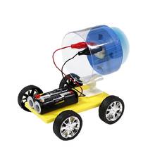 Air Power Car DIY Electronic Kit Technology Stem Science Toys Child Educational Aerodynamic Intellectual Auto Motor 2024 - buy cheap