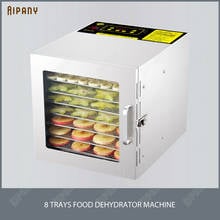 XH08-8 bandejas de gran capacidad, control digital, secador de frutas, verduras, carne, hierbas, pescado de mar, camarón, Máquina secadora s.steel 2024 - compra barato